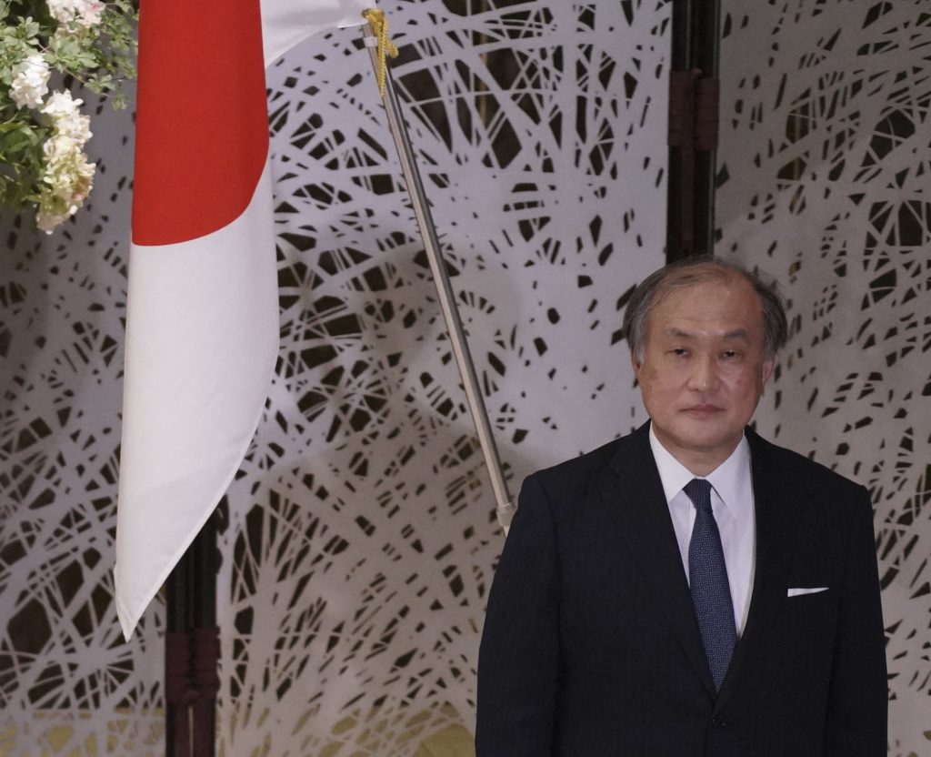 Japanese national security adviser Takeo Akiba. (AFP)