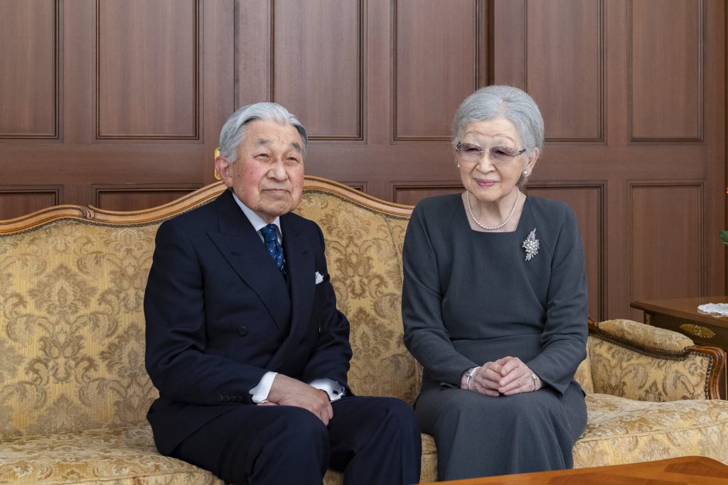 After last week's diagnosis, the Empress Emerita has been spending her time as usual at the Sento Imperial Residence in Minato Ward in the Japanese capital. (AFP)