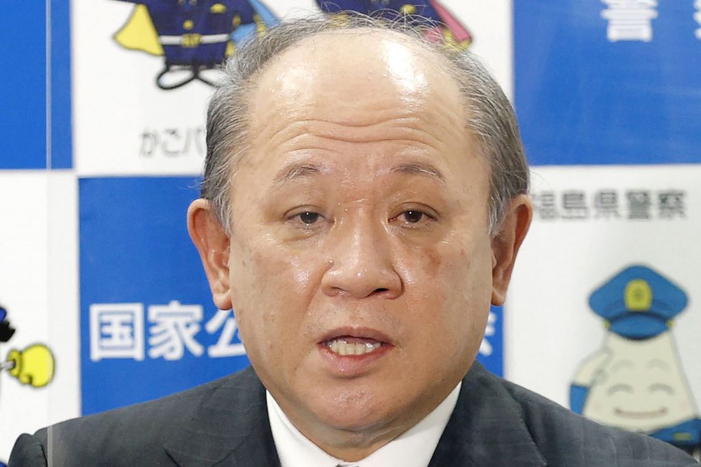 National Police Agency Chief Itaru Nakamura said he will resign to take responsibility over the fatal shooting of former Japanese Prime Minister Shinzo Abe at a campaign speech last month. (File/Kyodo News via AP)