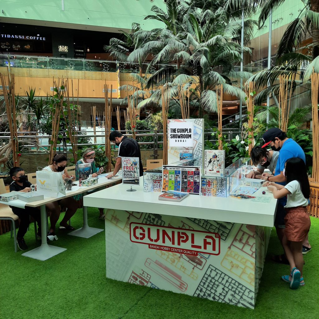 Otaku ME hosts the “Free Gunpla Build Experience” event at Times Square Center, Dubai, UAE. (ANJP)