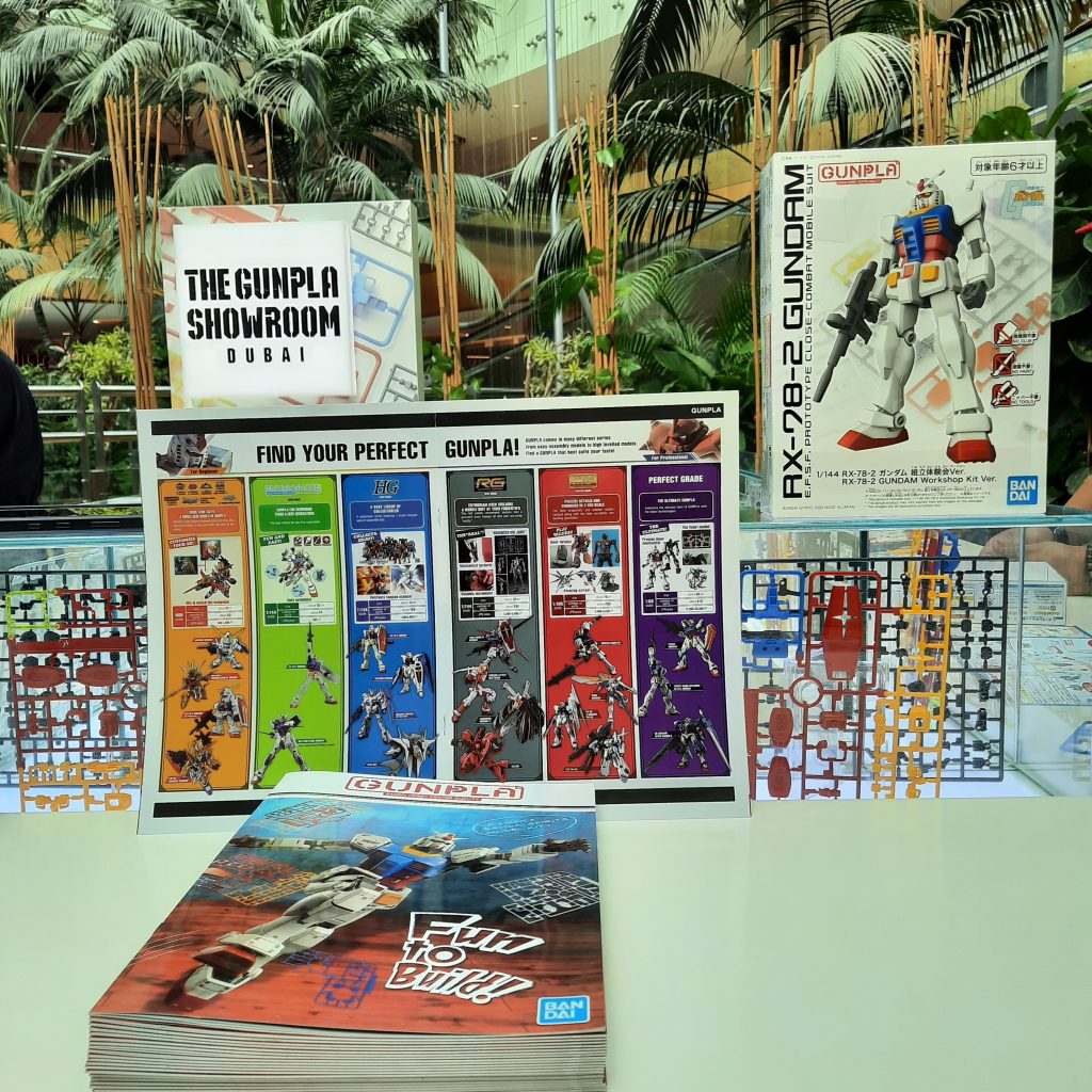 Otaku ME hosts the “Free Gunpla Build Experience” event at Times Square Center, Dubai, UAE. (ANJP)