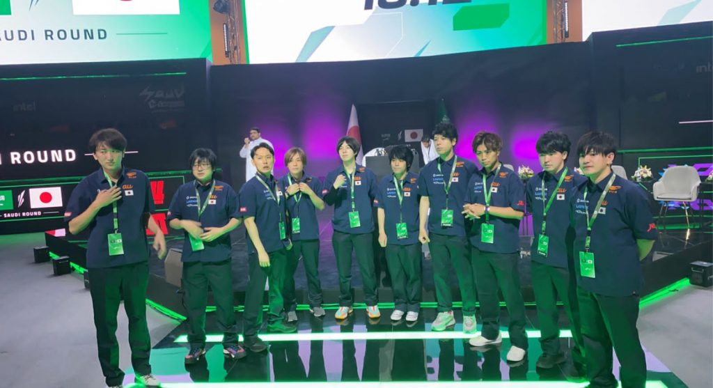 Top Japanese E-Sports Team Wins E-League in Riyadh