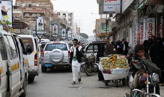 A man walks on a street in Sanaa, Yemen August 1, 2022. (Reuters)