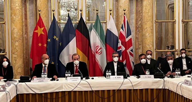 Talks concluded in Vienna on Monday aimed at reviving the Joint Comprehensive Plan of Action. (AFP/File)