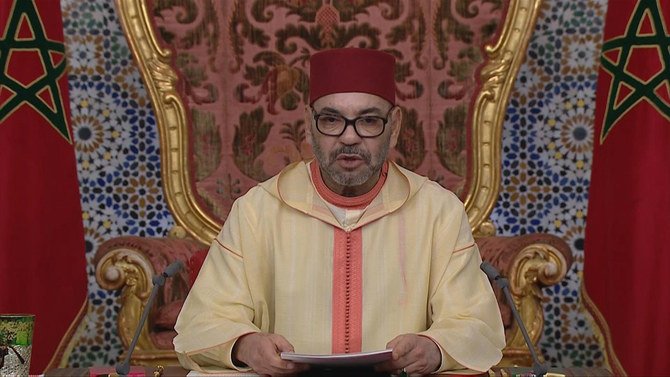 King Mohammed VI urges Morocco’s partner countries to “clarify” their position on disputed Western Sahara. (File/AFP)
