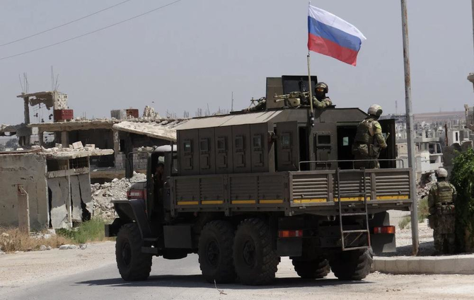 Russian forces have remained in Syria since 2015 when they helped turn the tide in a civil war in favor of President Bashar Assad. (AFP/File Photo)