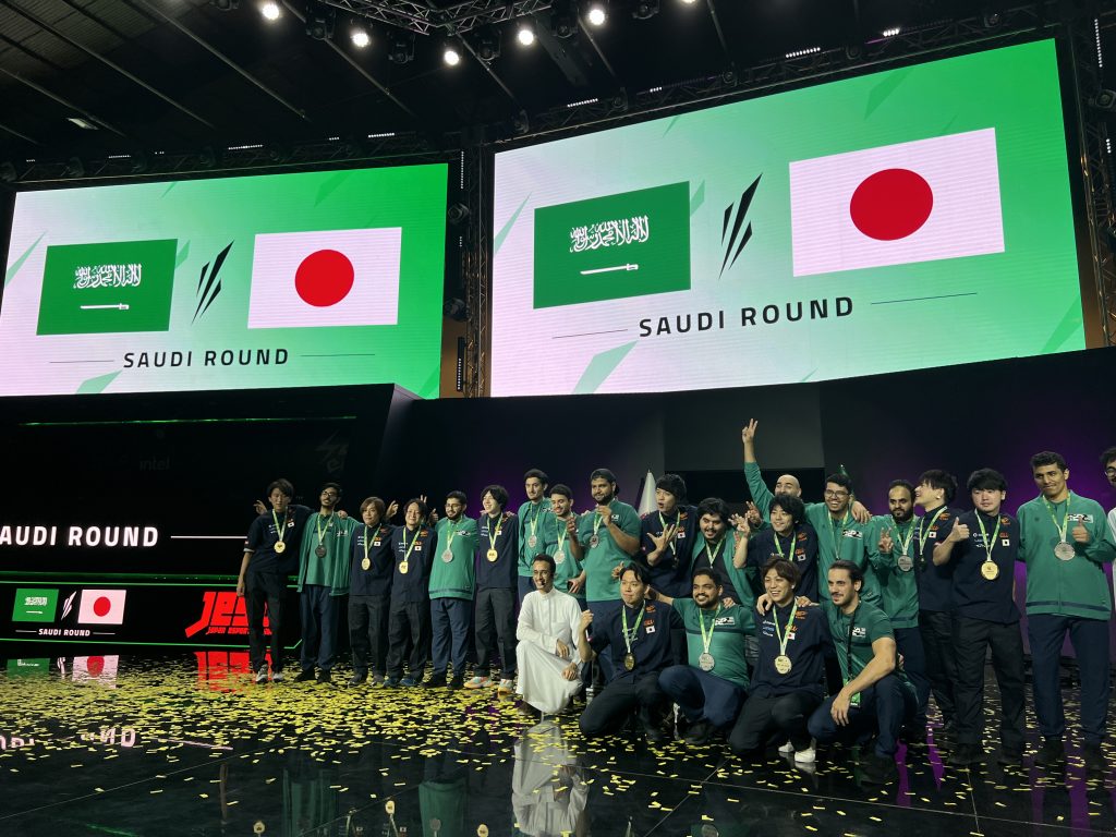 Top Japanese E-Sports Team Wins E-League in Riyadh