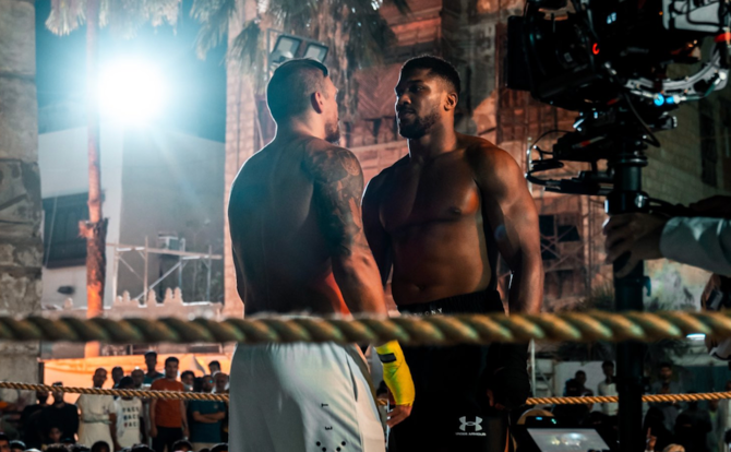 The rights holder of the upcoming heavyweight boxing rematch between Anthony Joshua and Oleksandr Usyk hopes the fight will inspire Saudi youth. (Skill Challenge Entertainment)
