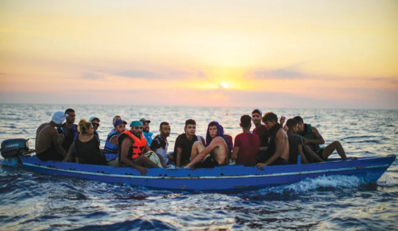 Attempts by migrants to reach Europe from the North African coastline tend to increase in spring and summer, due to the lower risk of stormy seas. (AFP)