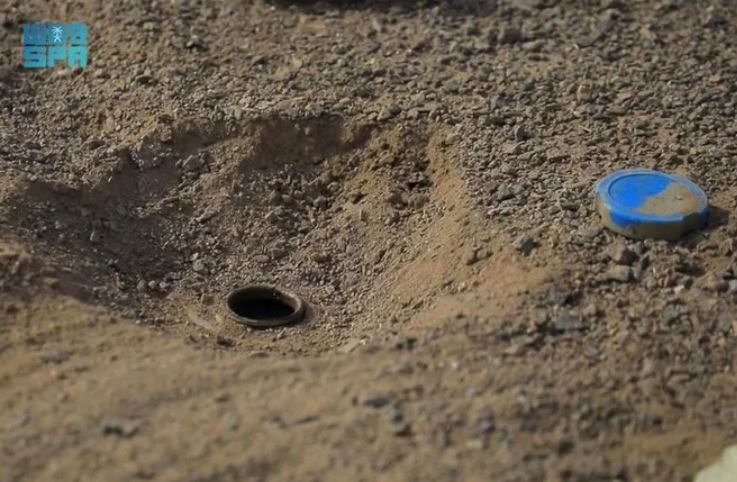 Saudi Arabia's Masam project has cleared 2,542 mines in Yemen during August. (SPA)