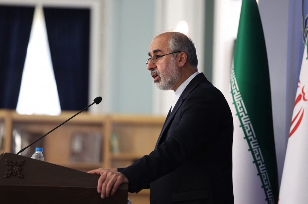 Iran’s Foreign Ministry Spokesman potentially meeting with world powers to revive a nuclear pact. (AFP) 