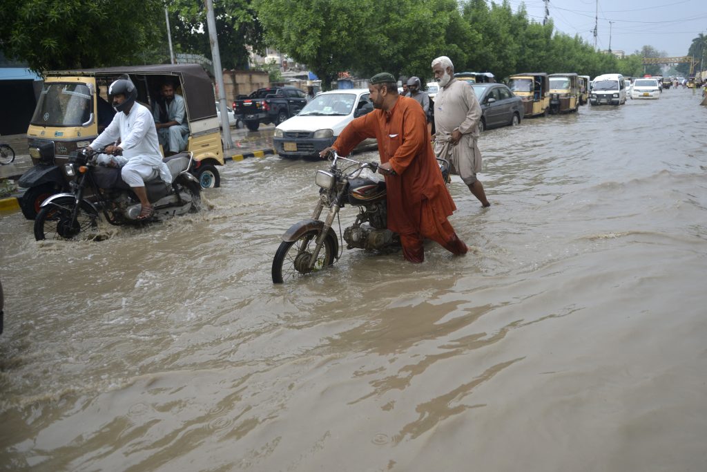 This Emergency Grand Aid, announced by the Foreign Ministry in Tokyo on Sept. 16, and offered through multiple international organizations, will allow implementation of support for those seriously affected by the flood disaster by supplying food, shelter and health and medical care, as well as water and sanitation. (AFP)