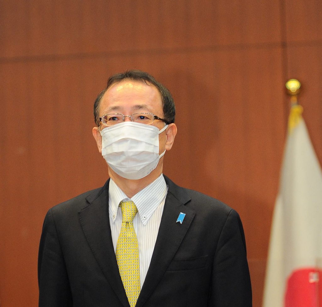 Japan's nuclear envoy Takehiro Funakoshi. (AFP)