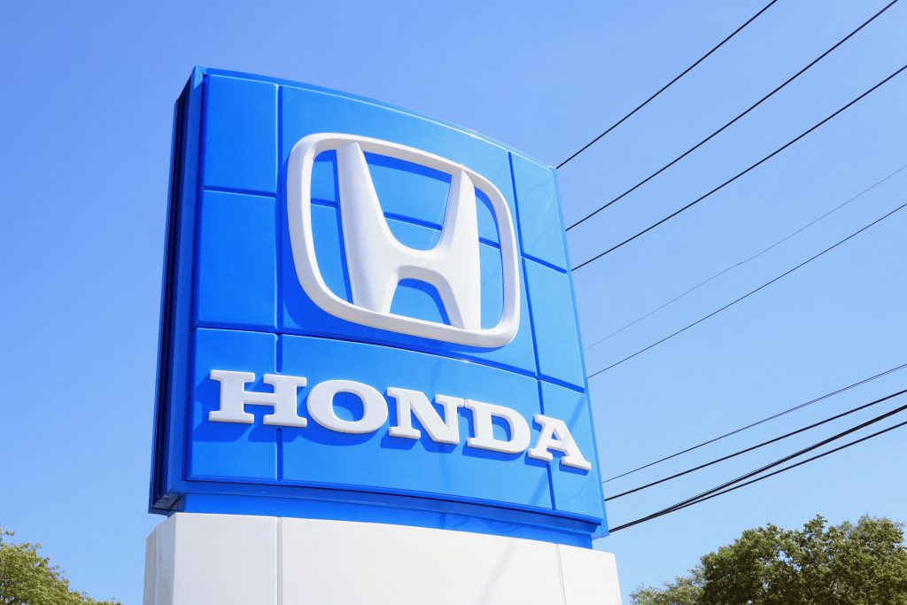 Honda Motor Co to reduce car output by up to 40% at two Japanese plants for early next month. (AFP)