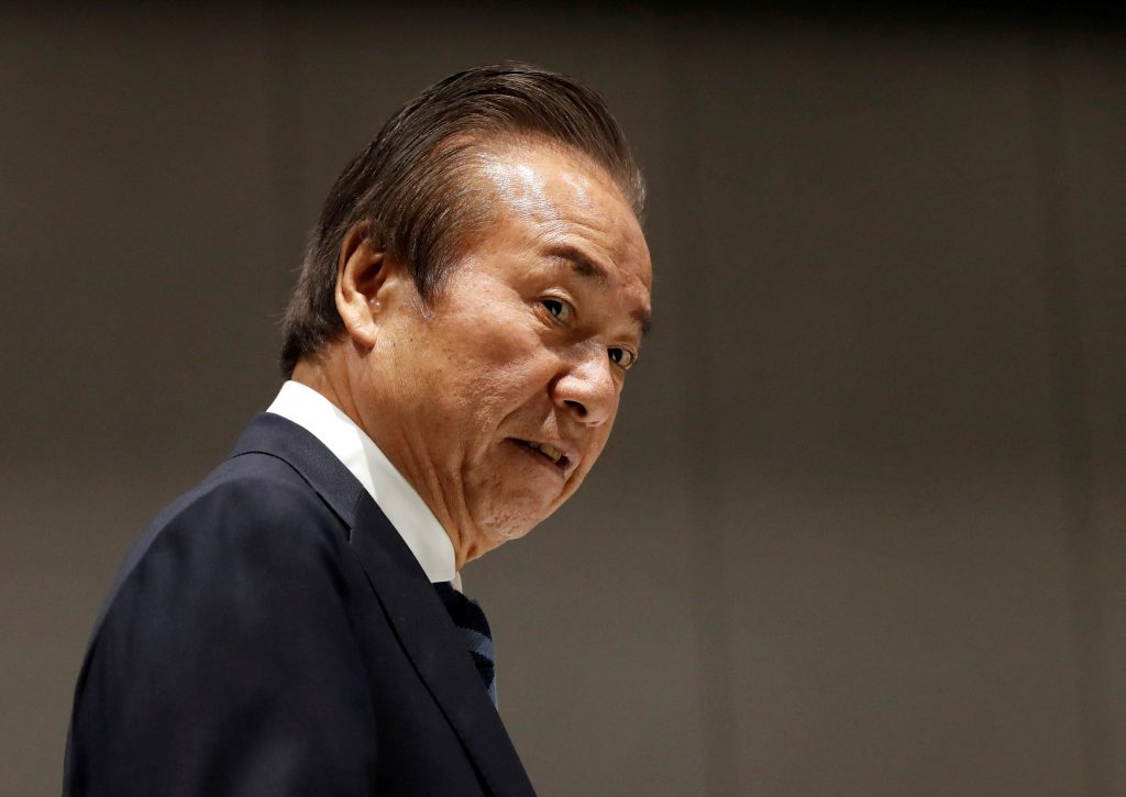 Tokyo Organising Committee of the Olympic and Paralympic Games (Tokyo 2020) then-board member Haruyuki Takahashi. (File photo/Reuters)