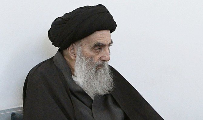 Shiite cleric Grand Ayatollah Ali al-Sistani. (AFP)