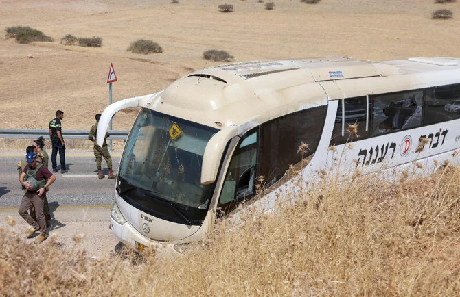 Sunday’s incident follows a shooting spree last month targeting an Israeli bus in occupied east Jerusalem. (File/AFP)