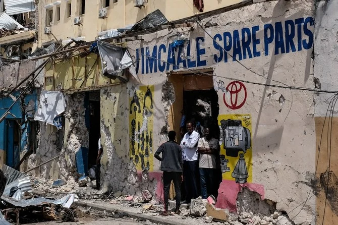 The attack comes two weeks after an attack by Al-Shabab on a hotel in the capital Mogadishu that lasted for 30 hours, killing 21 people and wounding 117. (File/AFP)