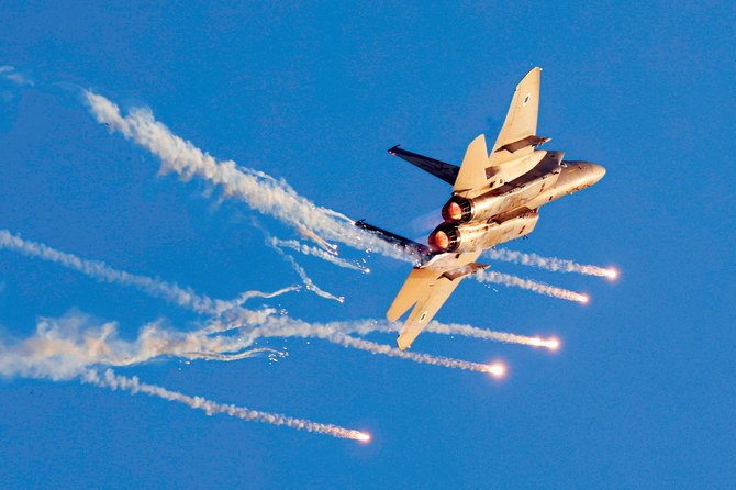 Israeli Air Force F-15 fighters are stepping up strikes on targets in Syria. (AFP)