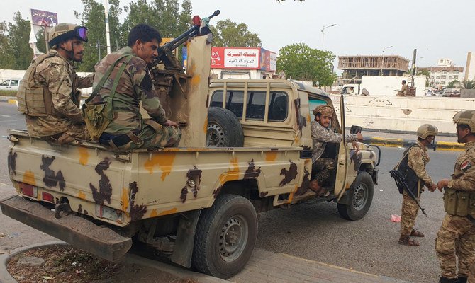 The Yemeni troops, mainly commanded by the Southern Transitional Council, have succeeded in clearing pockets of Al-Qaeda approximately 35 km east of Moudia, and are still pushing into the more remote areas of Abyan. (AFP/File)