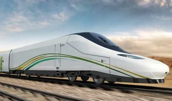 The Haramain Express travels at a top speed of over 300 kph. (Arab News file photo)