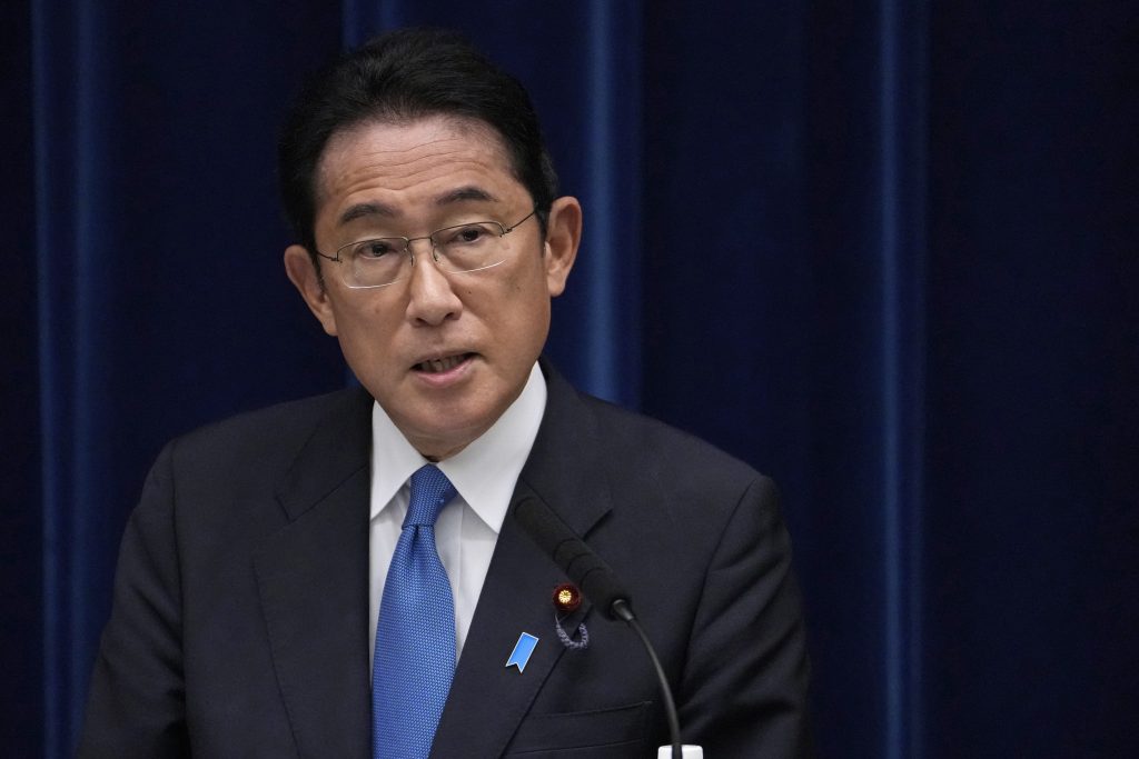 Japanese Prime Minister KISHIDA.