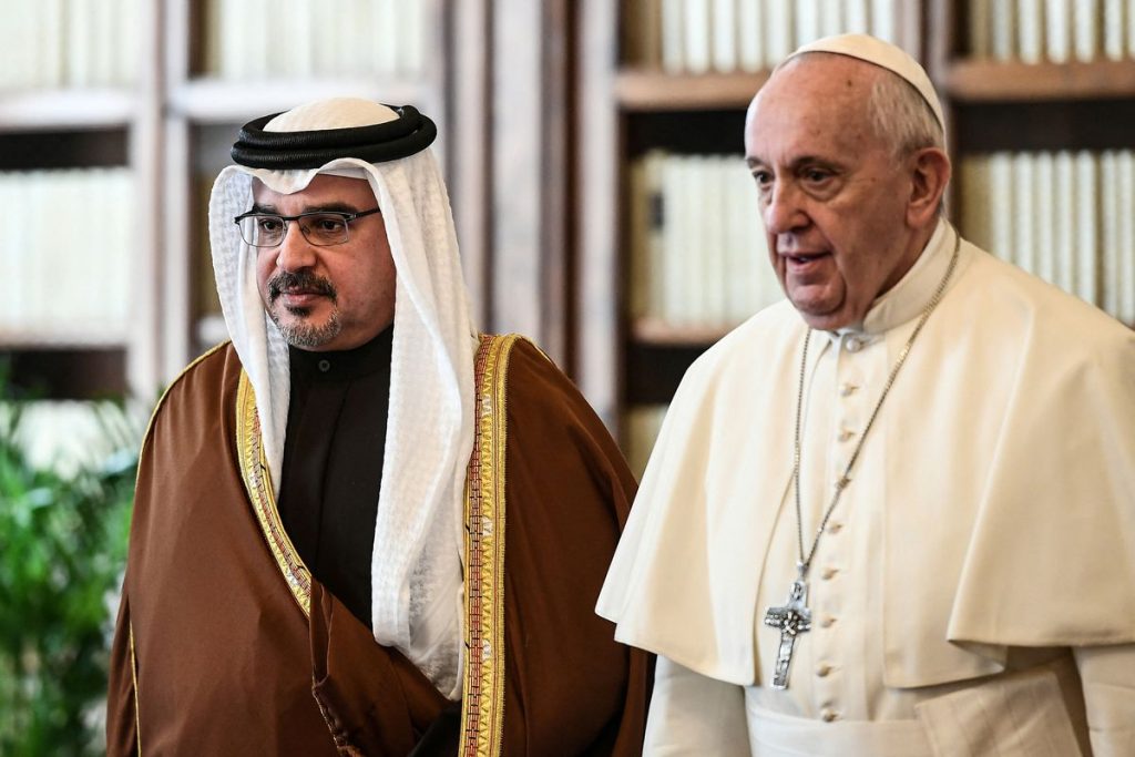 Pope Francis visits Bahrain in november. (Reuters) 