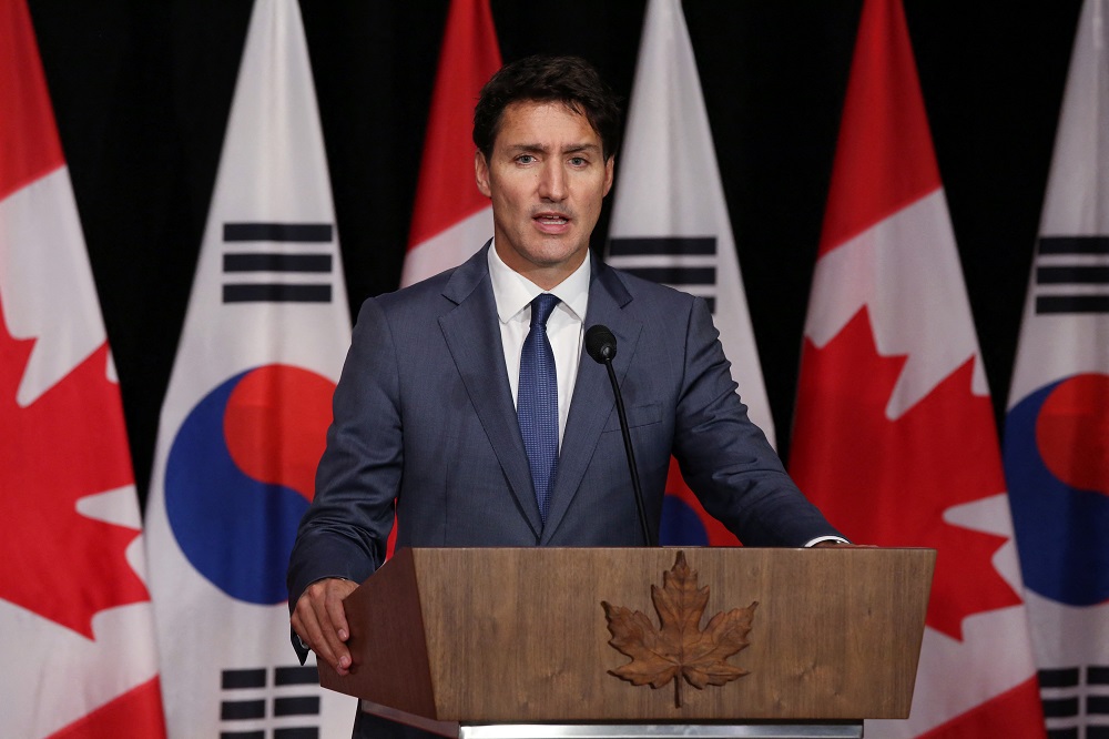 Canadian Prime Minister Justin Trudeau. (AFP/file)