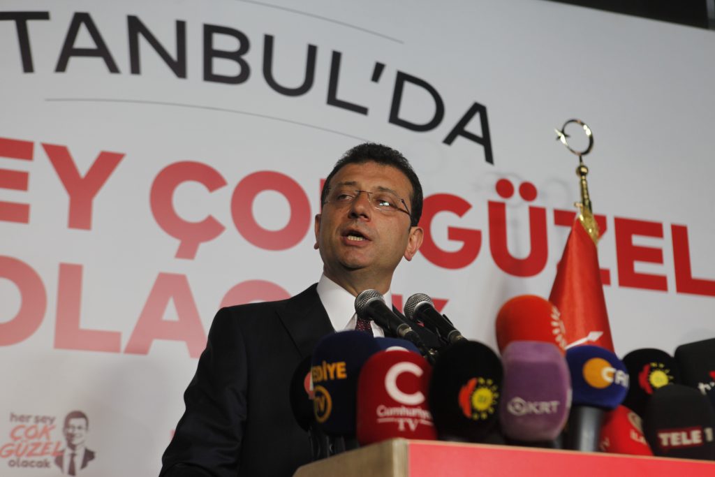 Ekrem Imamoglu faces political ban. (Shutterstock)