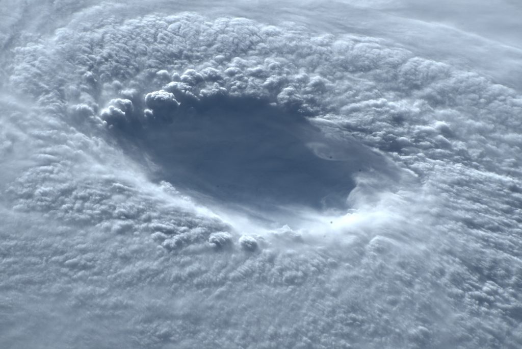 Typhoon Nanmadol turned into an extratropical cyclone at 9 a.m. (Twitter/@Astro_FarmerBob)
