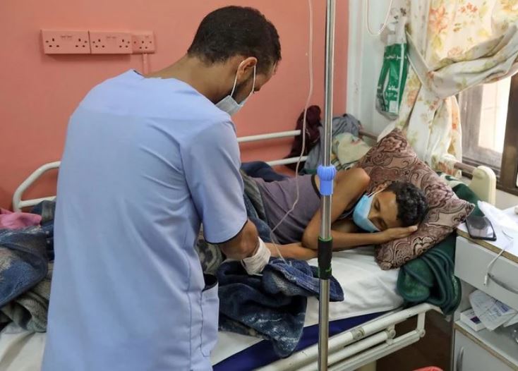 More than 17.9 million of Yemen’s 30 million population needed health care services in 2020. (AFP file photo)
