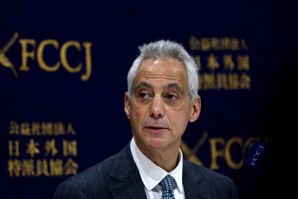 US Ambassador to Japan Rahm Emanuel