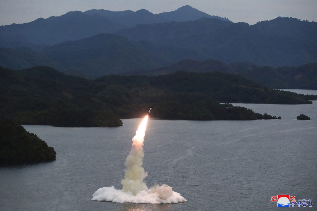 The latest ballistic missile launches might have been a retaliation for an outdoor maneuvering exercise conducted by the South Korean military from Oct. 17 to Friday. (AFP0