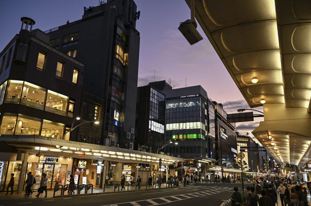 The number of infection cases newly confirmed in the week through Wednesday grew in almost all regions in Japan. (AFP)