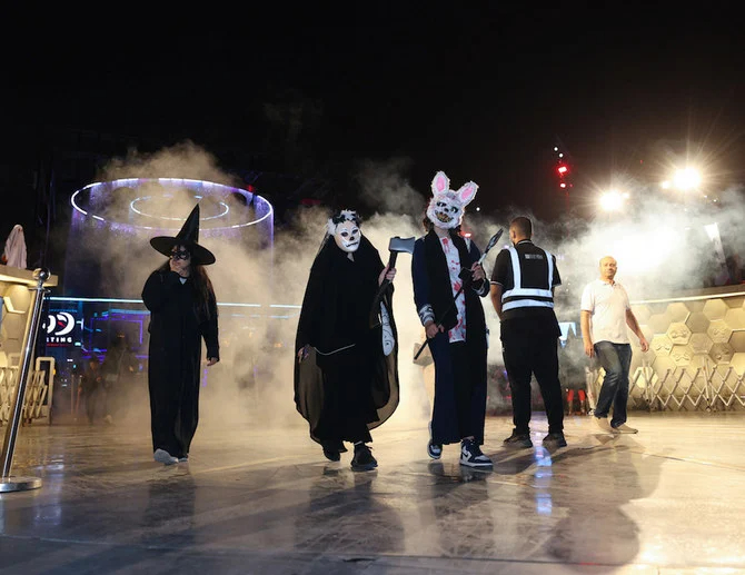 Spooky season festivities began in Riyadh after the Boulevard was transformed into a venue-wide costume party during the “Scary Weekend” event. (AN Photo/Saleh AlGhannam)