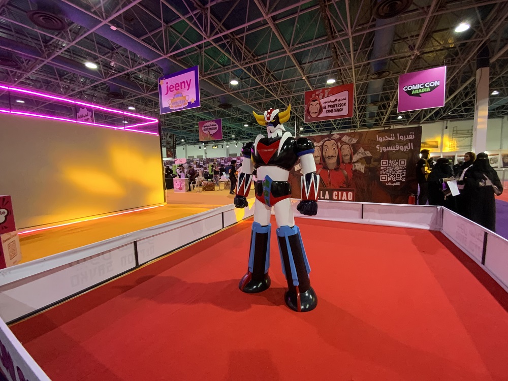 Comic-Con has Kicked off Thursday in Jeddah. (Photo by Lojien Gassem)