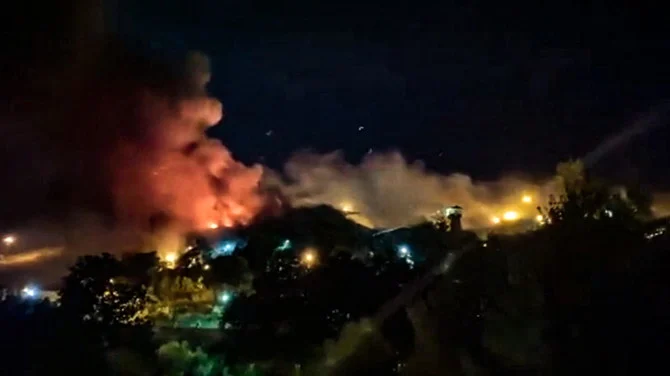 Details still remain scarce over the fire at Evin prison, which broke out on Saturday night as nationwide anti-government protests triggered by the death of a young woman in police custody entered a fifth week. (File/AFP)