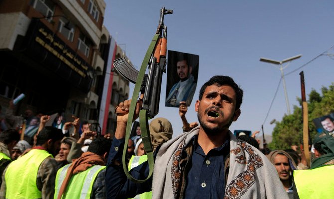 The Yemeni government’s top official has accused the Houthis of undermining peace efforts to end the conflict. (AFP)