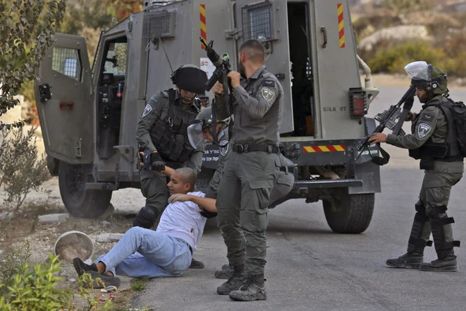 Clashes broke out in the town of Jenin during the Israeli raid, according to witnesses. (File/AFP)