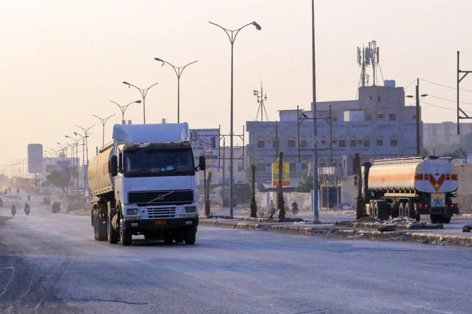 The Houthi militia had struck Al-Dhabba oil terminal with two drones as Nissos oil tanker was preparing to enter the terminal in Hadramout. (File/AFP)