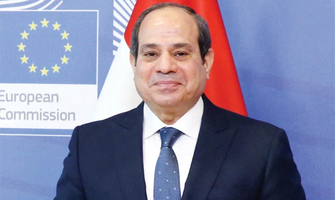 Egyptian President Abdel Fattah El-Sisi. (AFP)