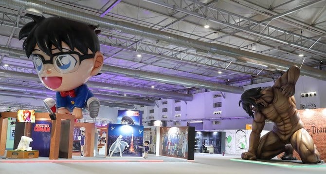 The activities of the Saudi Anime Expo, part of Riyadh Season 2022 festivities, kicked off at the Riyadh Front. (Supplied)