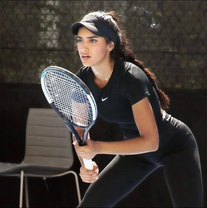 Saudi Arabia’s rising tennis star Yara Al-Hogbani on Sunday defeated Russia’s Tamara Ermakova in Bahrain. (Supplied/File Photo)