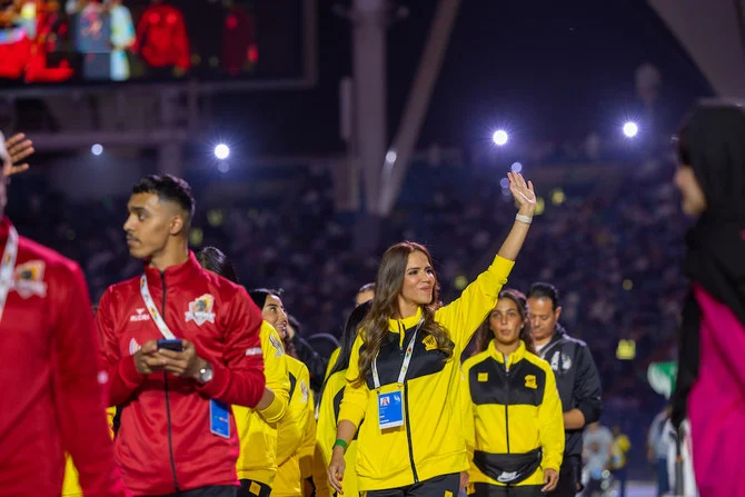 The first ever games were opened in the presence of Prince Faisal bin Bandar bin Abdulaziz, governor of the Riyadh region. (Twitter: @SaudiGames2022)