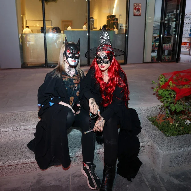 Spooky season festivities began in Riyadh after the Boulevard was transformed into a venue-wide costume party during the “Scary Weekend” event. (AN Photo/Saleh AlGhannam)