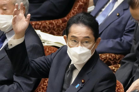 Japanese Prime Minister KISHIDA Fumio. (AP)