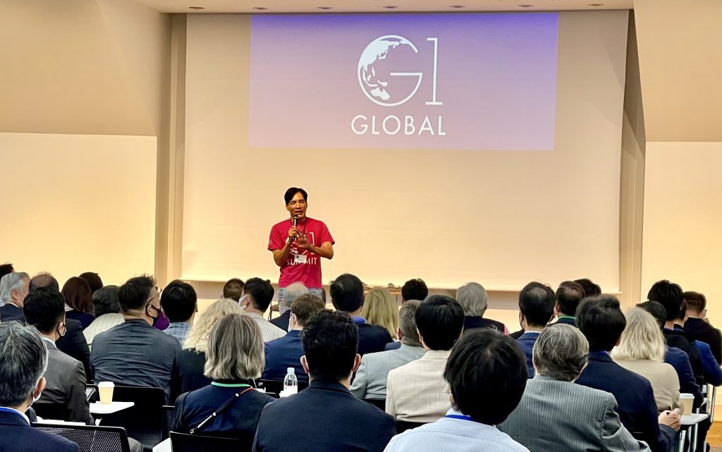 The opening of the G1 Global Summit in Tokyo on Monday. (ANJP Photo)
