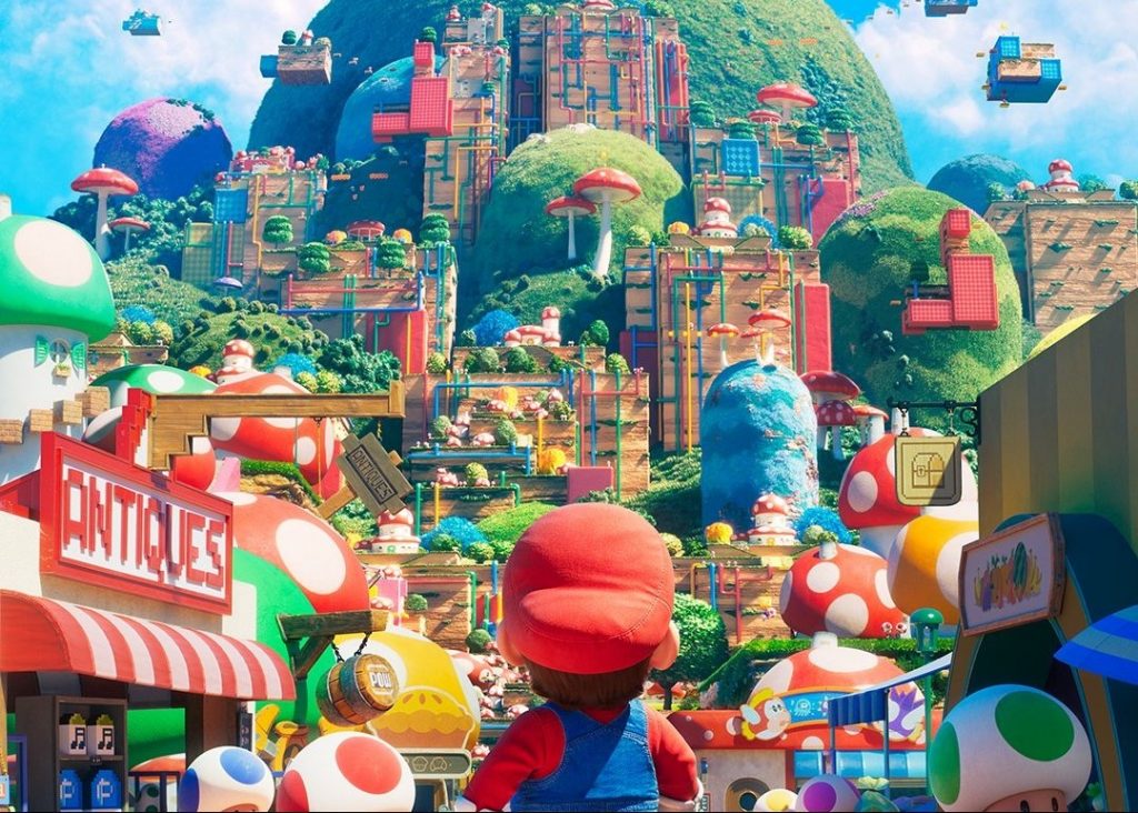 What makes the poster reveal special is the fact that it has both hints of the movie’s animation style and some of its locations/characters. (Twitter/@Nintendo)