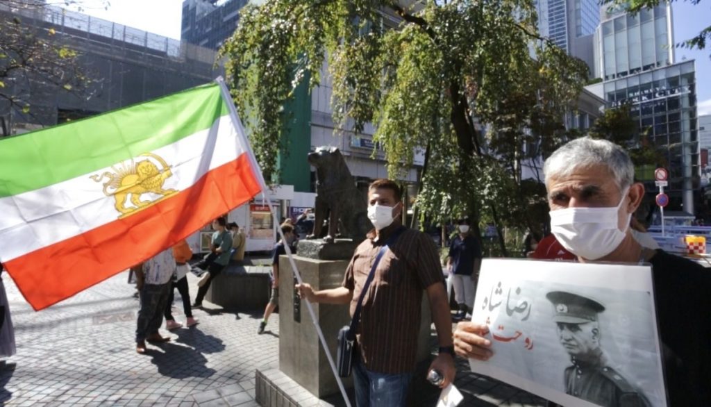 In the crowded and popular Shibuya Scramble Square Central Tokyo, close to a 100 Iranians and activists from different organizations gathered to show their support and demanded freedom for all women in Iran. (ANJ)