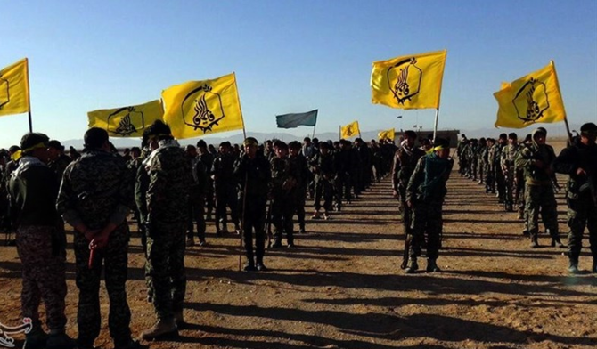 Liwa Fatemiyoun fighters during the Palmyra offensive, Syria, Dec. 10, 2016. (Wikimedia Commons)